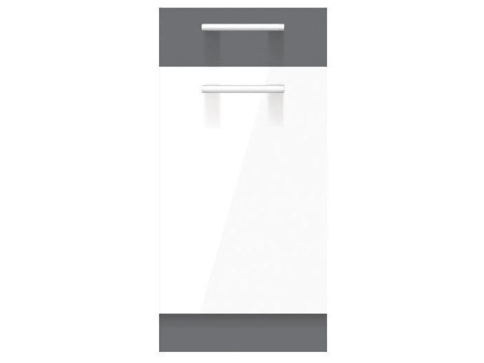 Modulopvaskeskab med låger Mode White 116