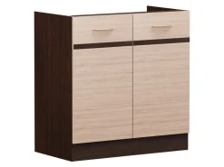 Modulopvaskeskab med låger Eli Light 107