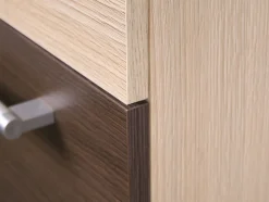 Modulopvaskeskab med låger Mode Dark 116