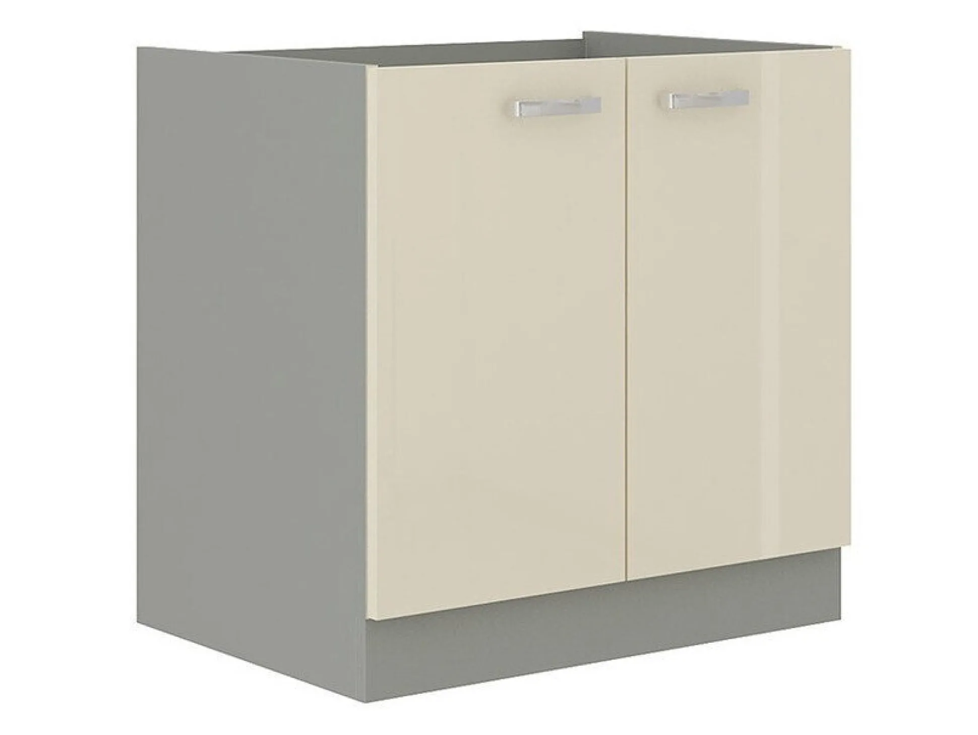 Modulopvaskeskab med låger Multi Cream 110