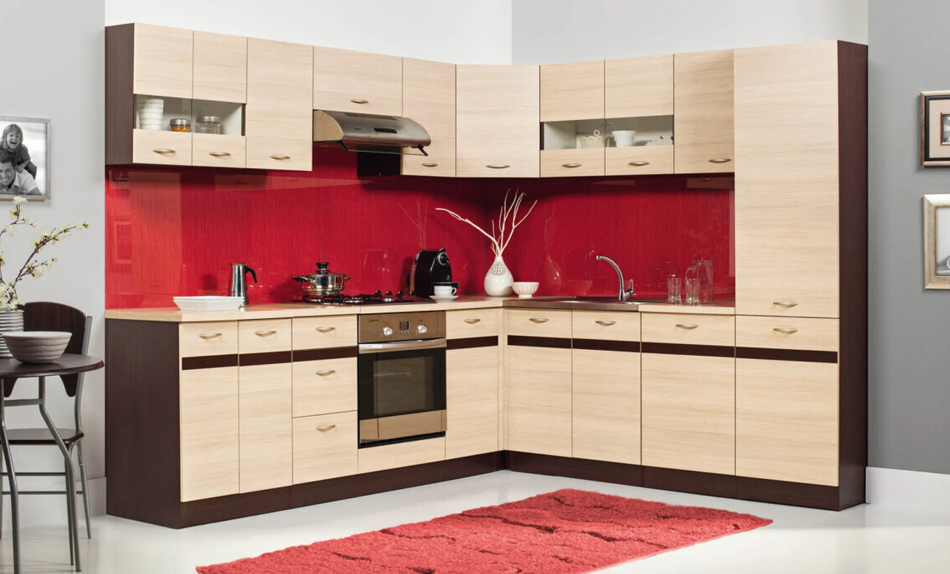 Modulskab med låger Eli Light 109