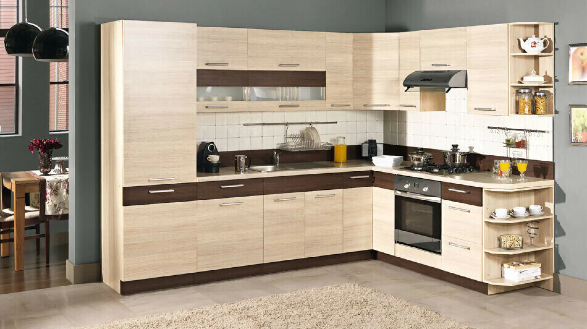 Modulskab med låger Mode Light 119