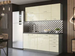 Modulskab med låger Multi Cream 116