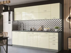 Modulskab med låger Multi Cream 114