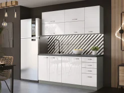 Modulskab med låger Multi White 118