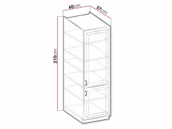 Modulskab med låger Retro Grey 110