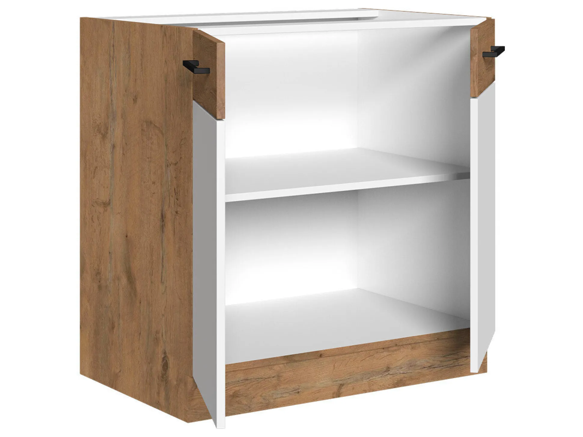 Modulskab med låger Wood Grey 110