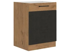 Modulskab med låger Wood Grey 116