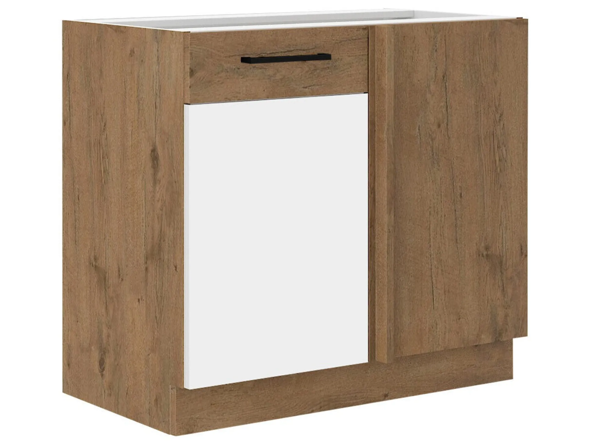 Modulskab med låger Wood White 103