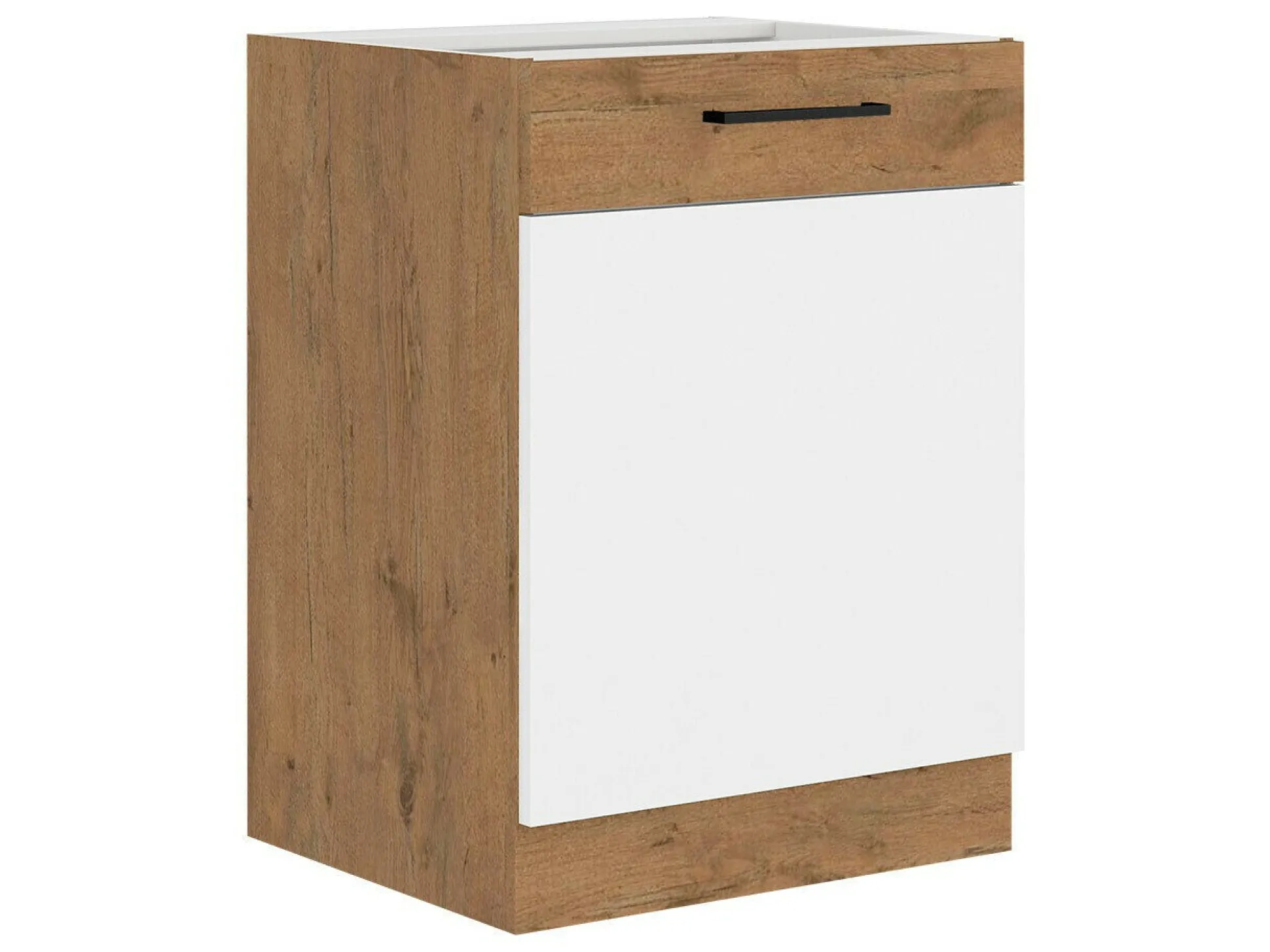 Modulskab med låger Wood White 116