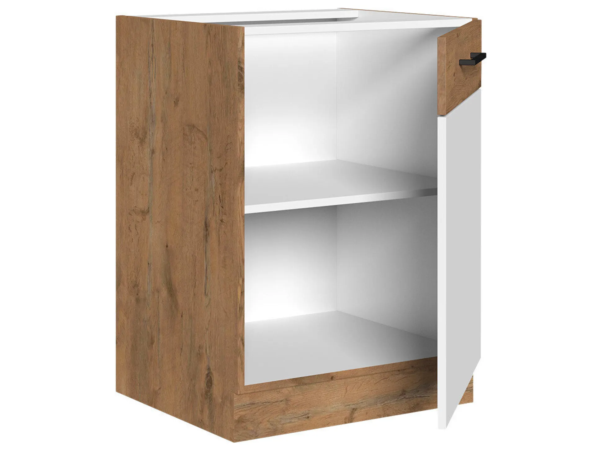 Modulskab med låger Wood White 116