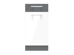 Modulskab med skuffe og låger Mode White 113