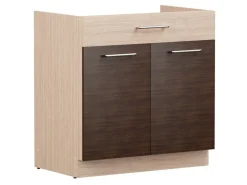 Modulskab med skuffe og låger Mode Dark 117