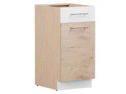 Modulskab med skuffe og låger Mode Beech 110