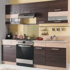 Modulskab med skuffe og låger Mode Dark 110