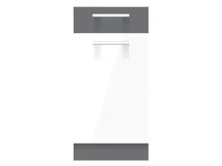 Modulskab med skuffe og låger Mode White 117