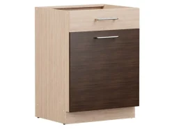 Modulskab med skuffe og låger Mode Dark 113