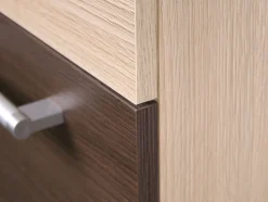 Modulskab med skuffe og låger Mode Dark 109