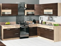 Modulskab med skuffe og låger Mode Dark 112