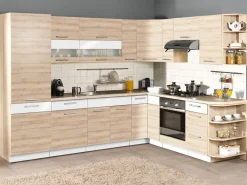 Modulskab med skuffe og låger Mode Beech 117