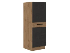 Modulskab med skuffe og låger Wood Grey 100