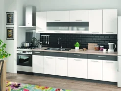 Modulskab med skuffer Mode White 124