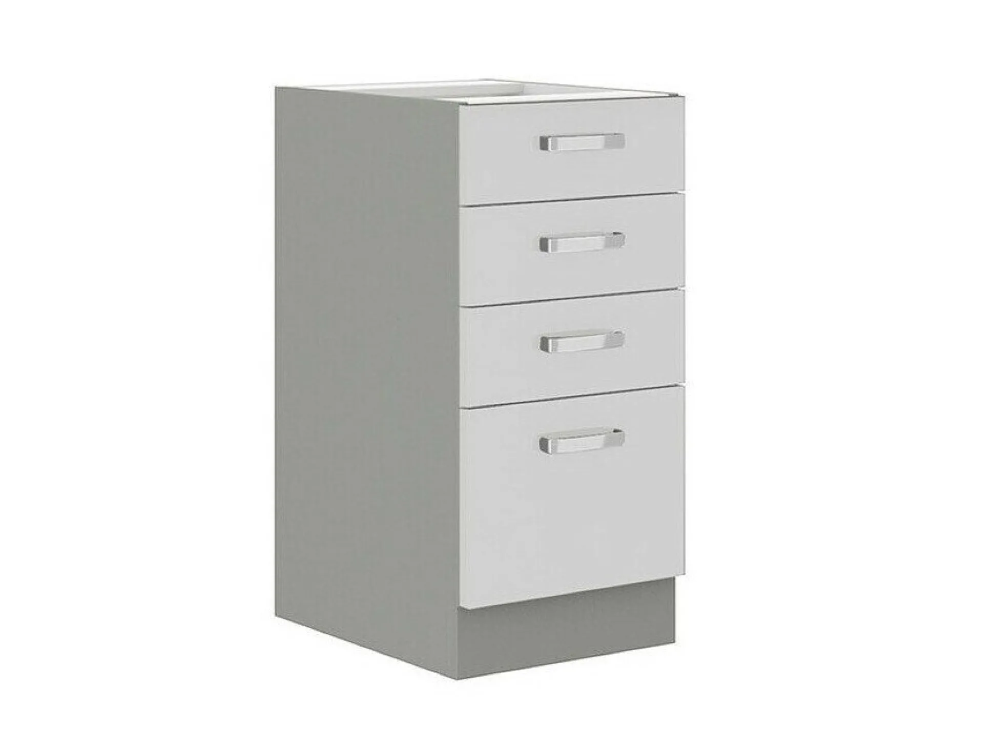 Modulskab med skuffer Multi White 122