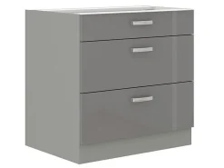 Modulskab med skuffer Multi Grey 102