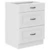 Modulskab med skuffer Retro White 108