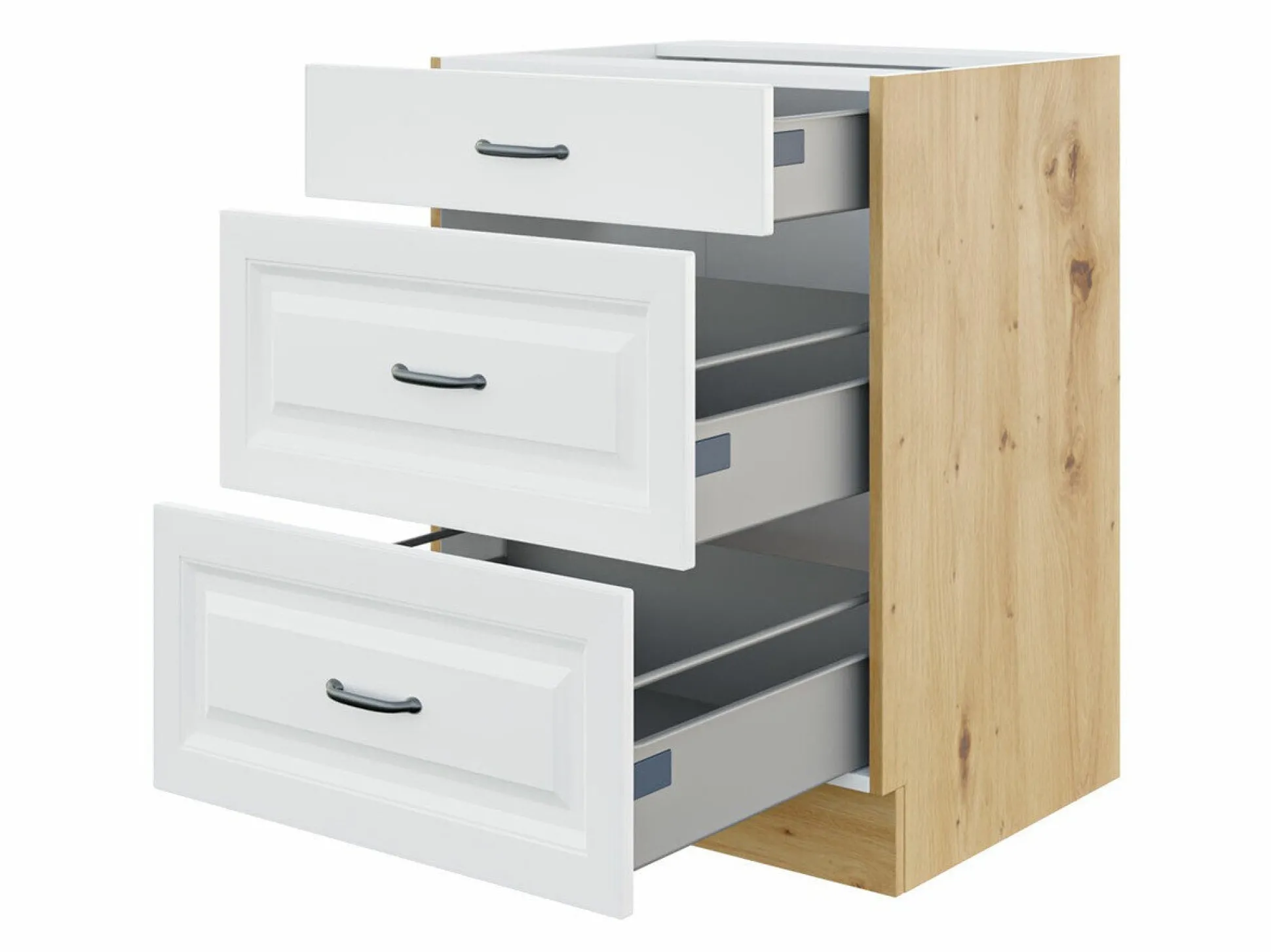 Modulskab med skuffer Retro Grey 108