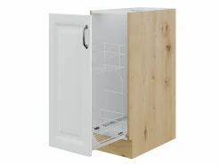 Modulskab med udtrækskurv Retro Grey 102