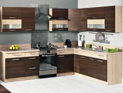 Modulskab til indbyggede apparater Mode Dark 114