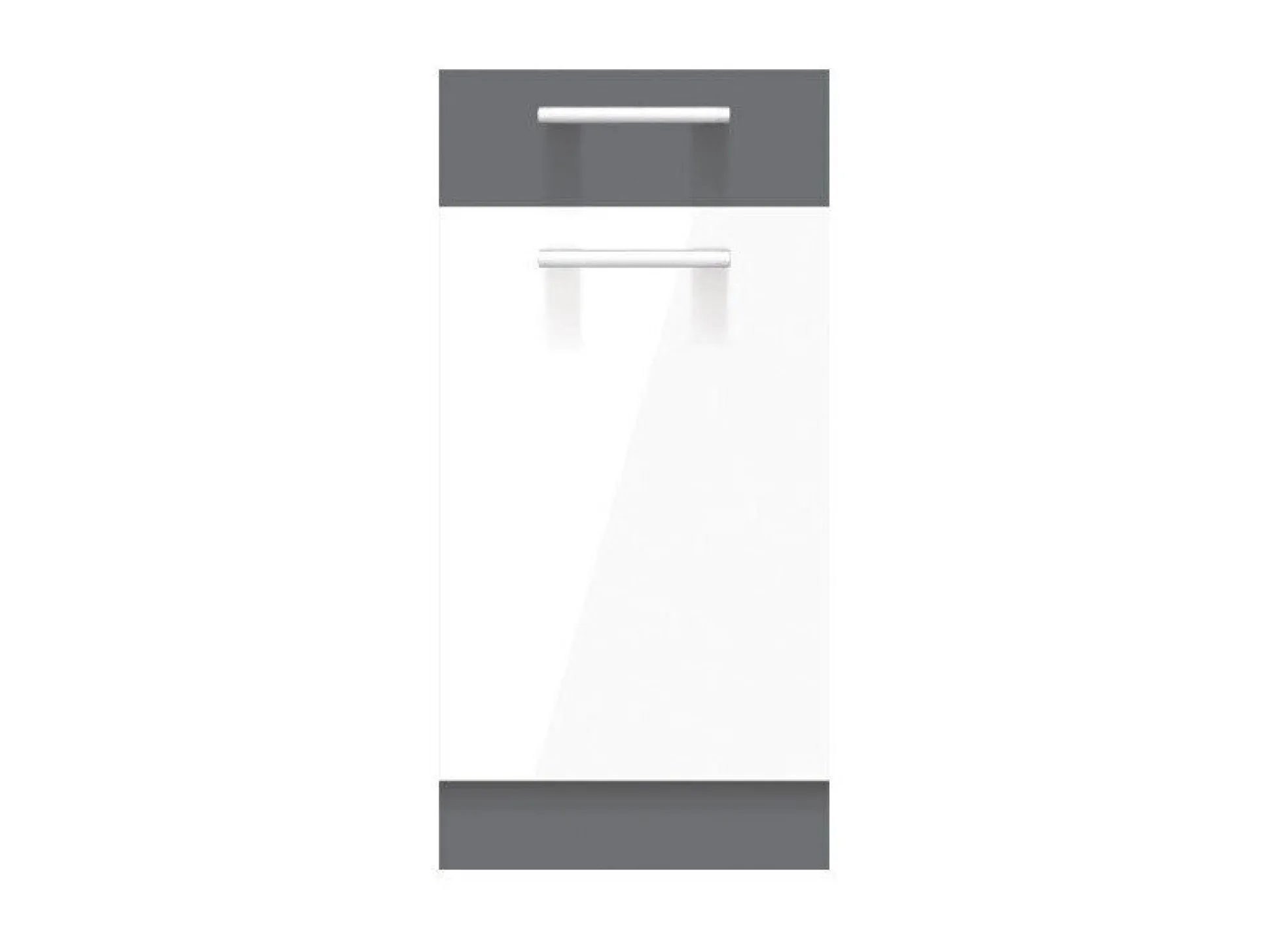 Modulskab til indbyggede apparater Mode White 114