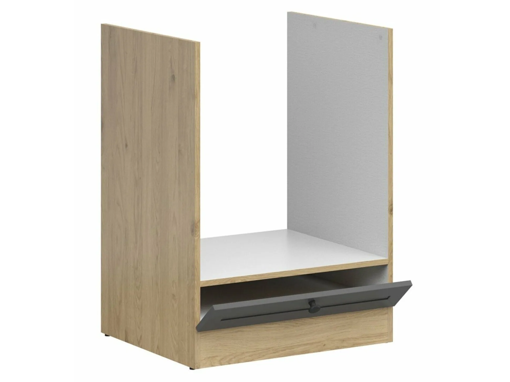 Modulskab til indbyggede apparater Classic Grey Oak 109