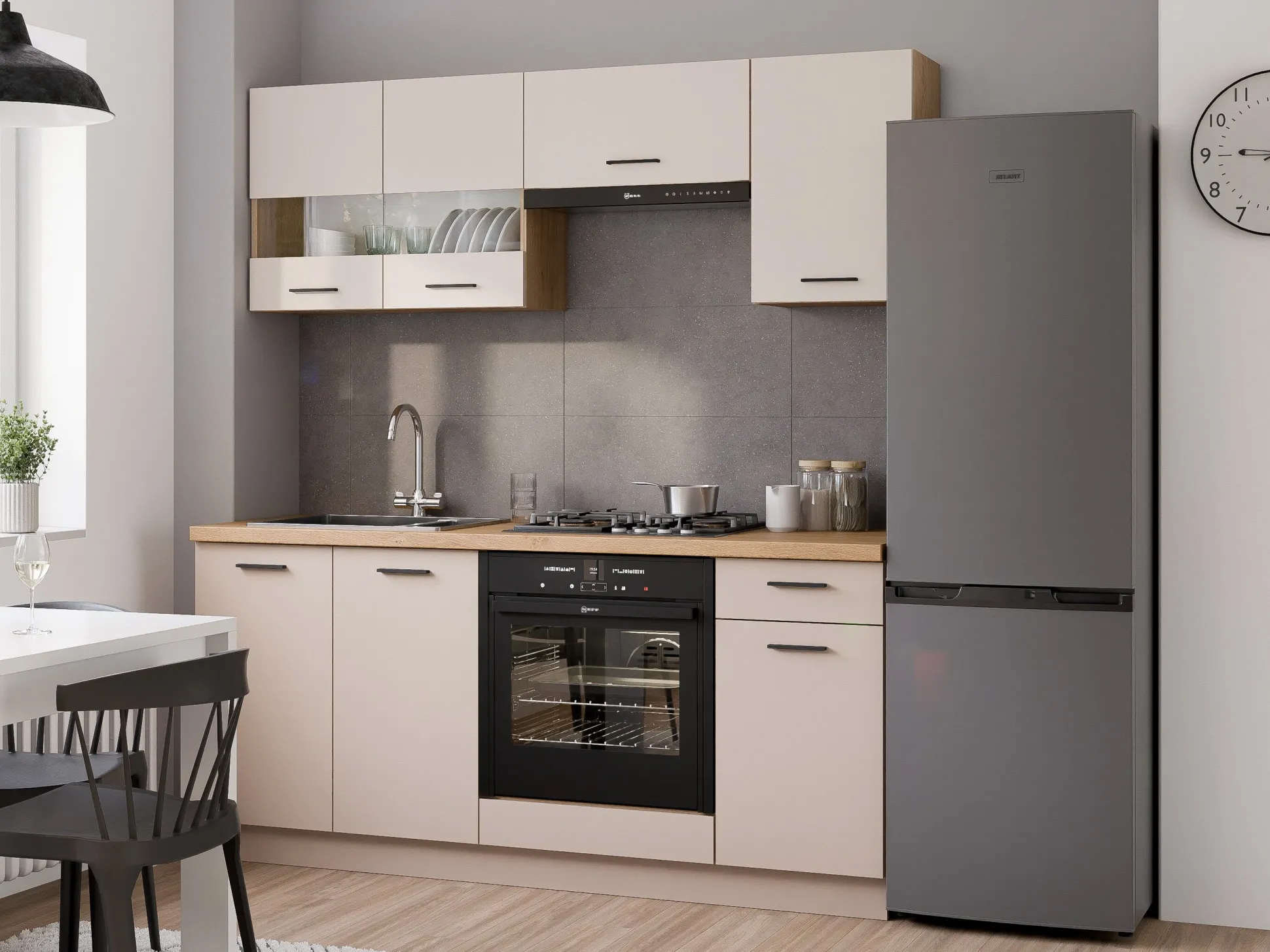 Modulvægskab Ati Cashmere 108