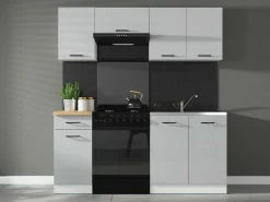 Modulvægskab Line Grey 112