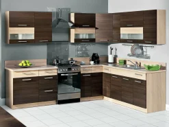 Modulvægskab Mode Dark 105