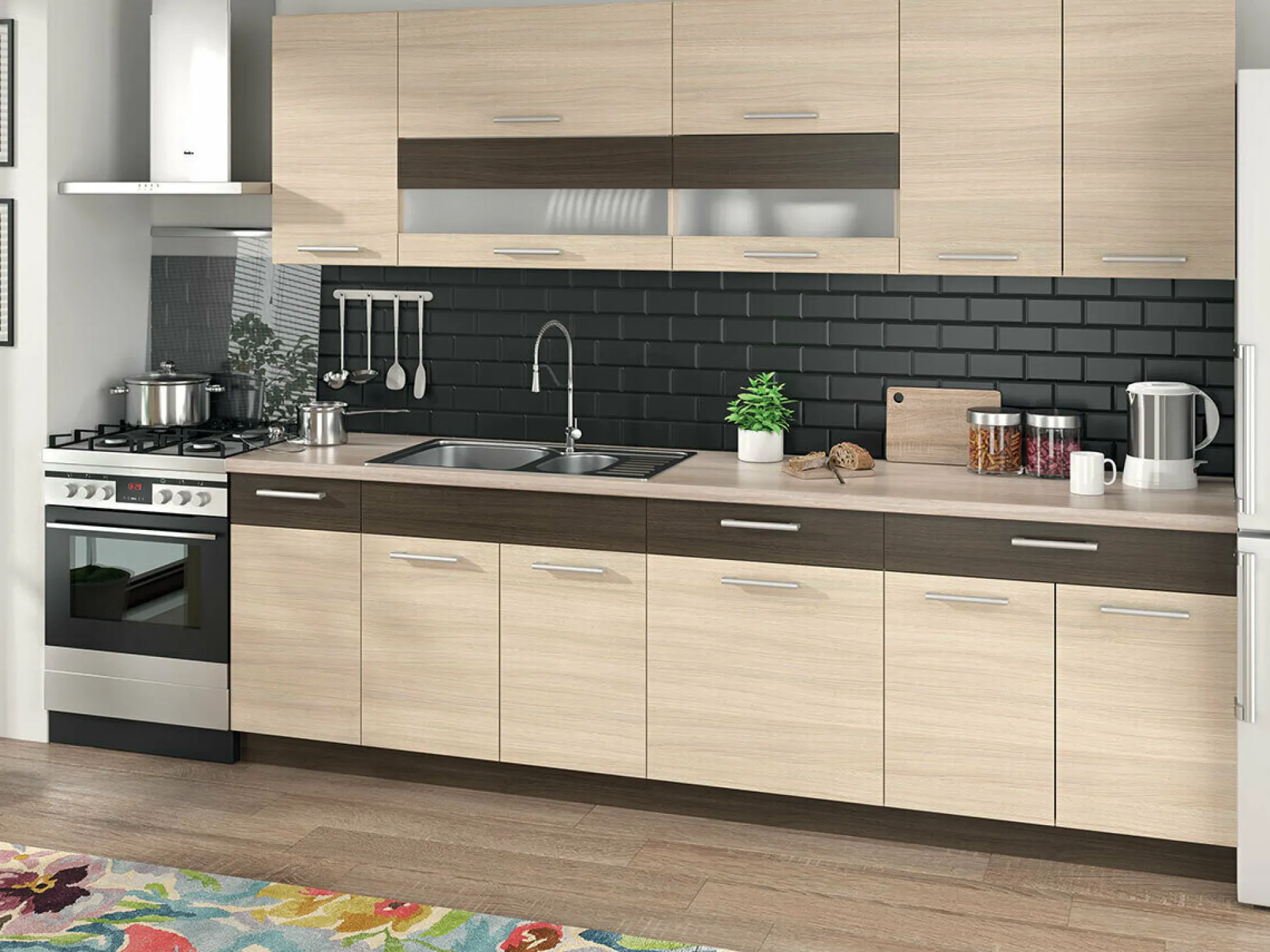 Modulvægskab Mode Light 106