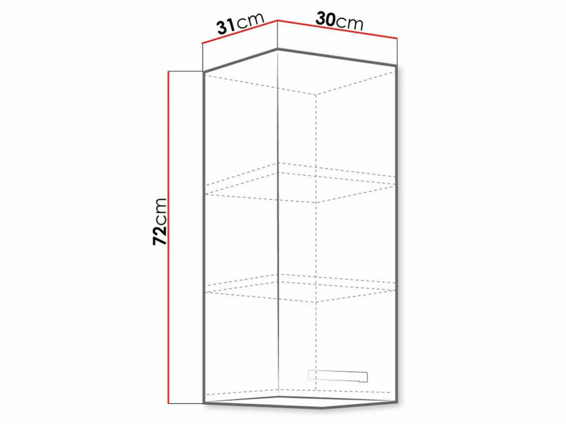 Modulvægskab Multi Grey 104