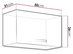 Modulvægskab Multi Grey 120