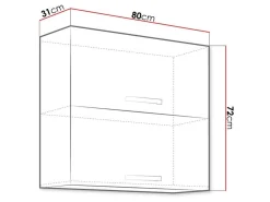 Modulvægskab Multi Grey 111