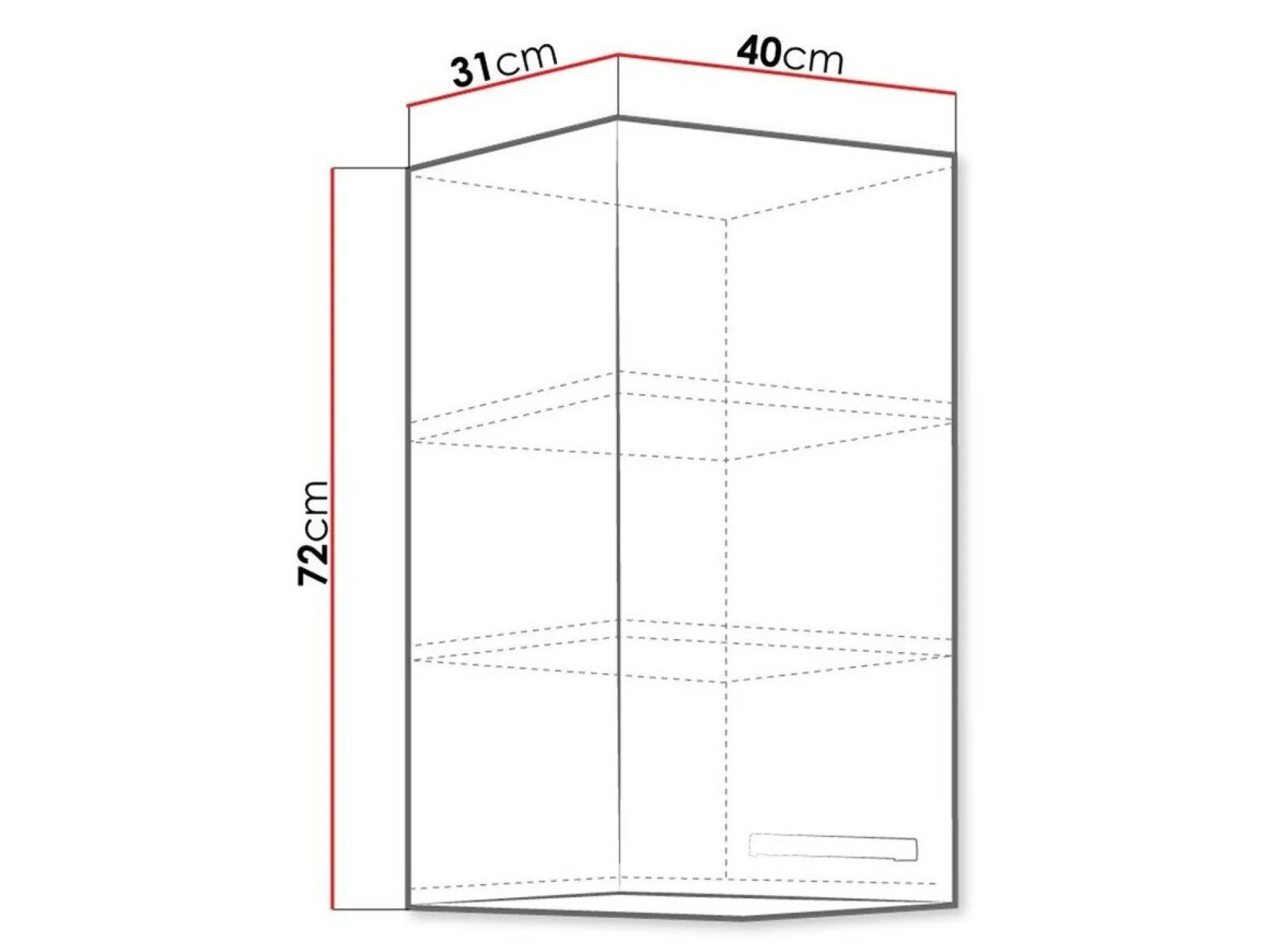 Modulvægskab Multi White 119