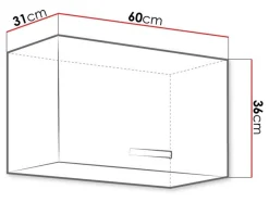 Modulvægskab Multi White 113
