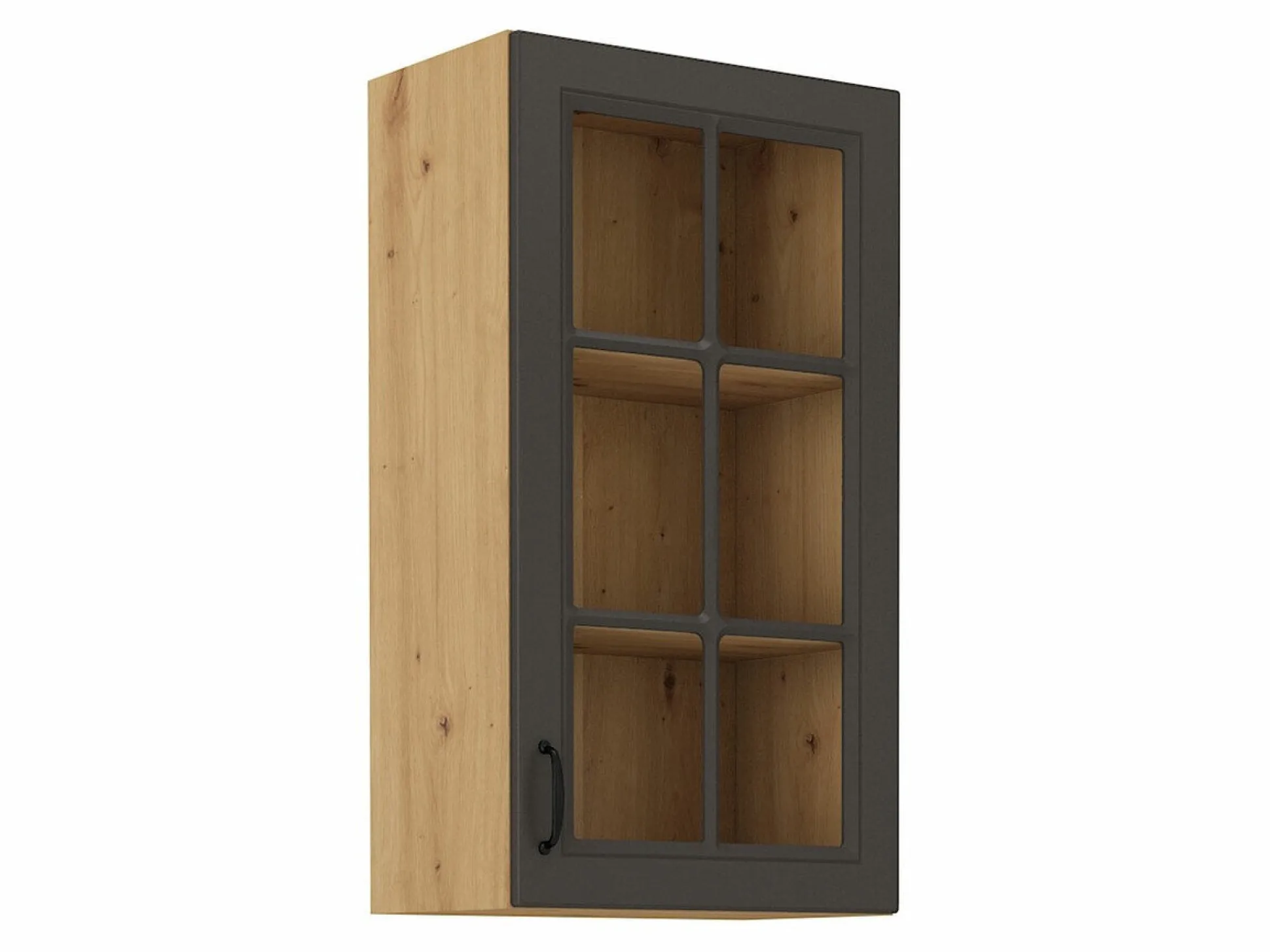 Modulvægskab Retro Grey 129