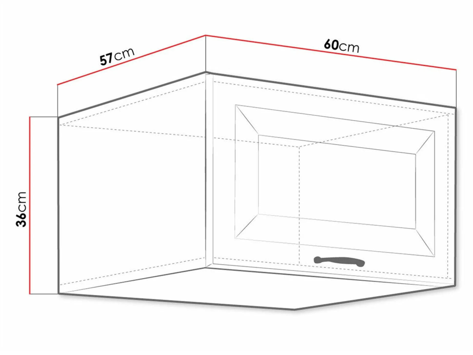 Modulvægskab Retro White 138