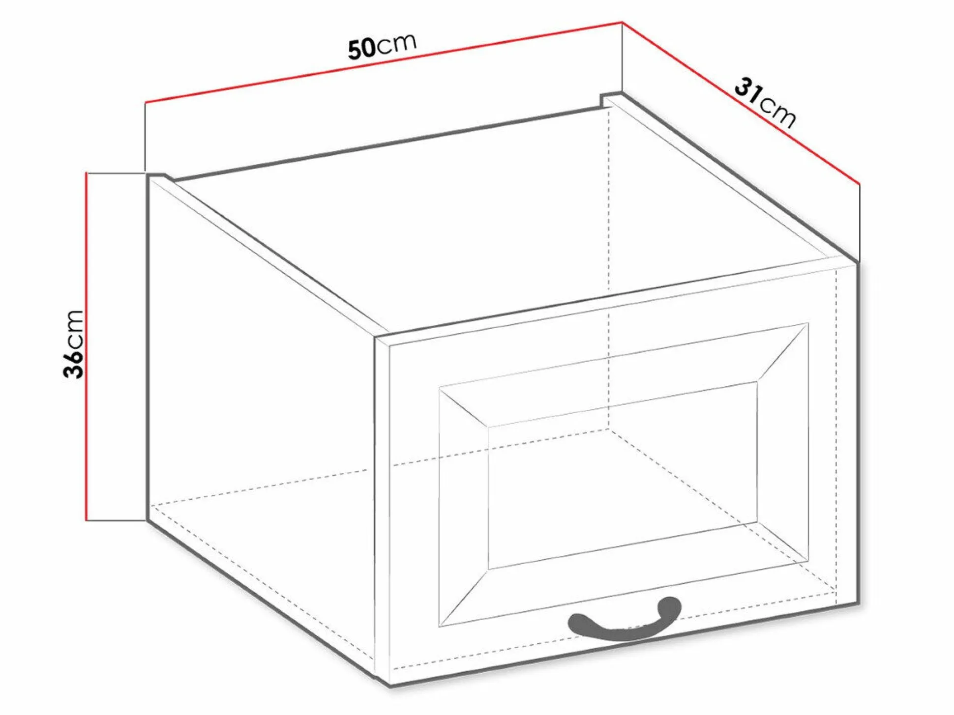 Modulvægskab Retro White 134