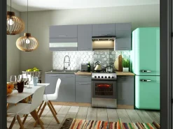 Modulvægskab Tiffa Grey 114