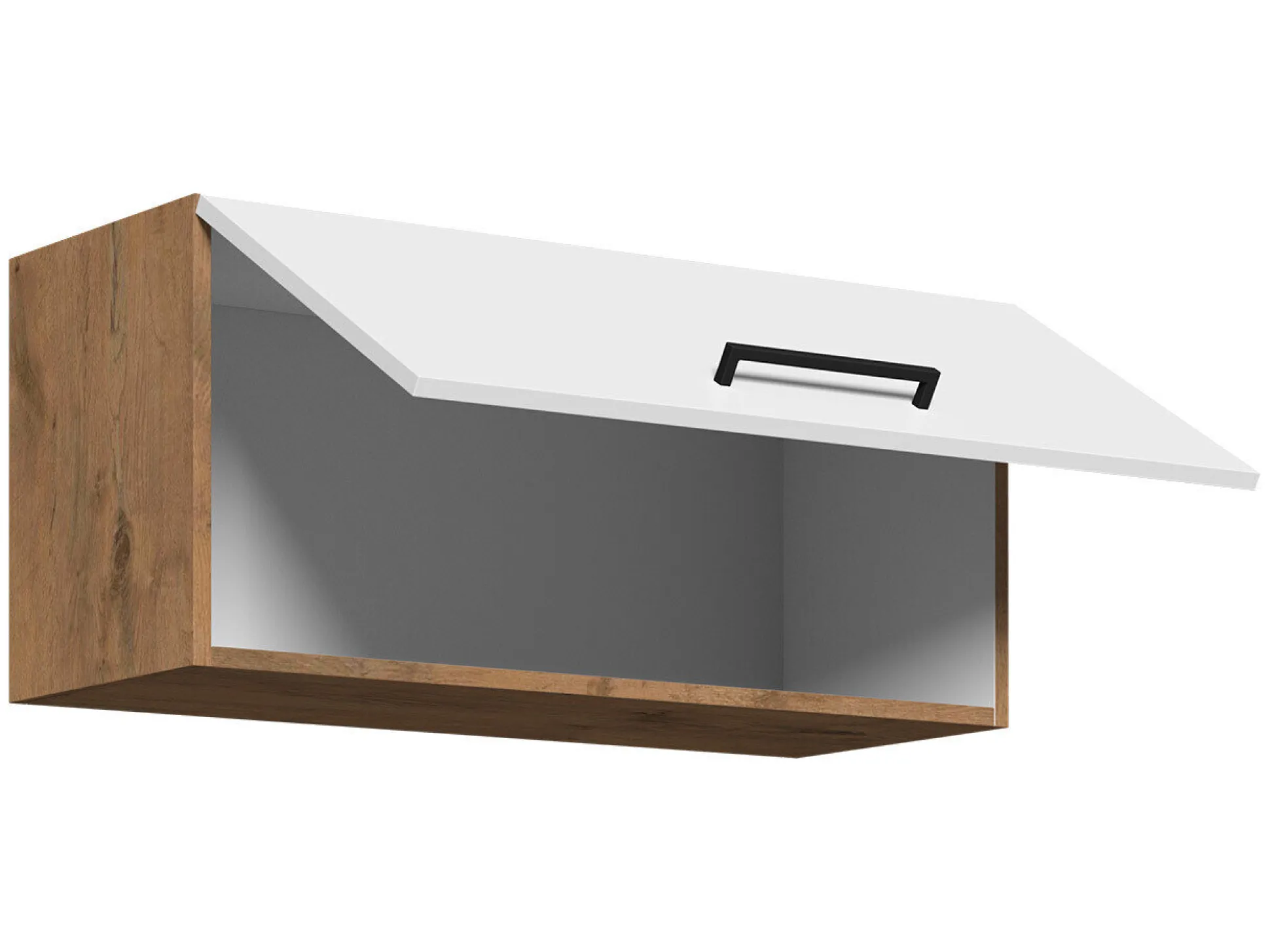 Modulvægskab Wood Grey 129