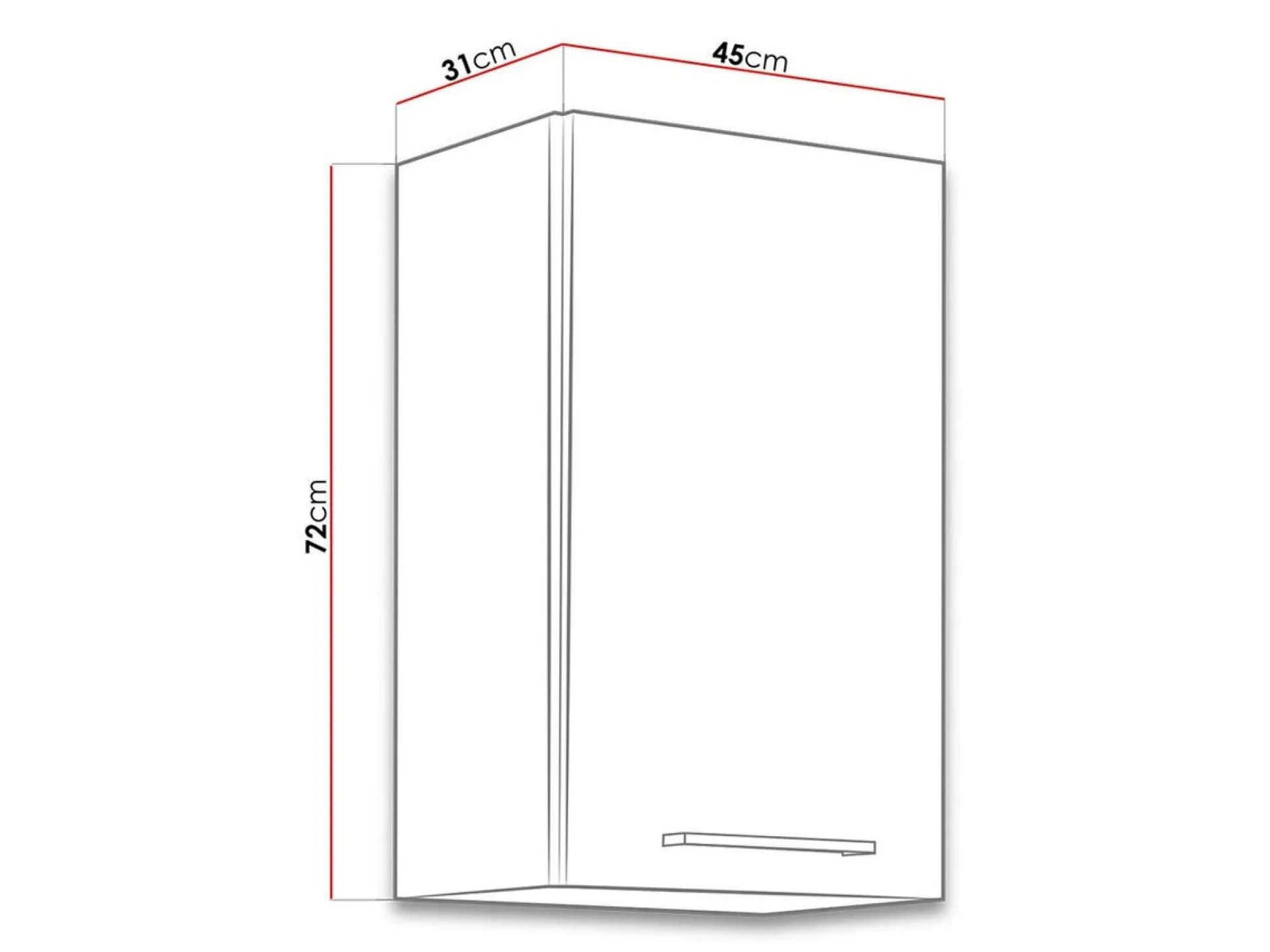 Modulvægskab Wood Grey 101