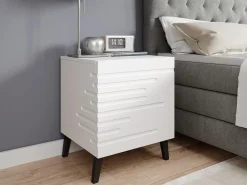 Natbordssæt Charlotte 141 (Hvid)